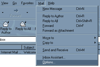 Mail Options